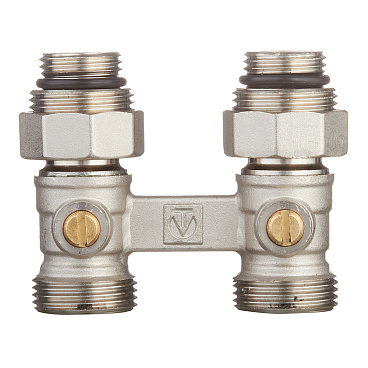 Узел нижнего подключения Valtec 1/2 НР(ш) х 3/4 EK для радиатора (VT.345K.N.E04)