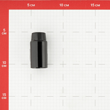 Патрон для лампы E14 UNIVersal карболитовый 500 Вт IP20 подвесной черный (5565167)