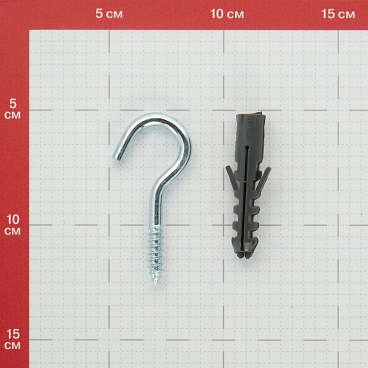Шуруп-полукольцо с дюбелем 8,0x70 мм SX-12 Wkret-met