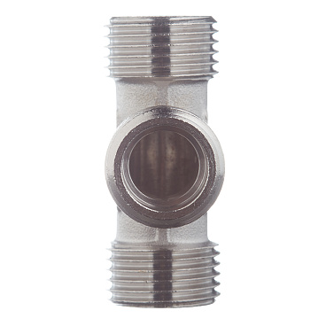 Тройник Stout 1/2 НР(ш) х 1/2 НР(ш) х 1/2 НР(ш) латунный (SFT-0018-121212)