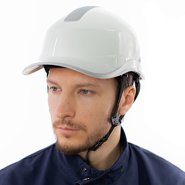 Каска защитная Delta Plus Baseball Diamond V Up белая (DIAM5UPBCFLBS)