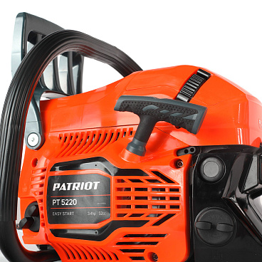 Бензопила Patriot PT5220 3,4 л.с. 20" шаг 3/8" паз 1,5 мм 76 звеньев (220105570)