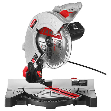 Пила торцовочная электрическая Зубр ЗПТ-210-1400 Л 1300 Вт 210 мм