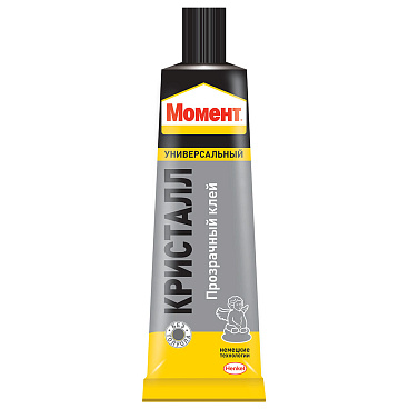 Клей контактный полиуретановый Момент Кристалл универсальный 125 мл