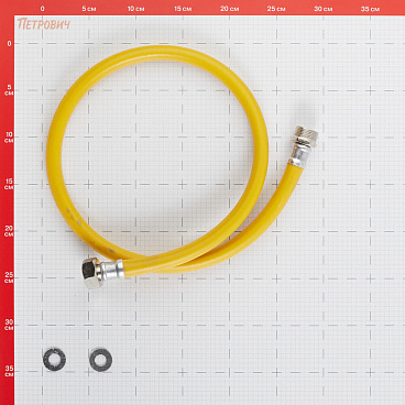 Шланг для газа ПВХ армированный Elka 3/4 НР(ш) х 3/4 ВР(г) 100 см желтый