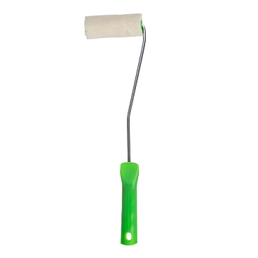 Валик велюр 100 мм d42 мм ворс 4 мм для алкидной основы с ручкой Wenzo Siena