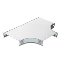 Ответвитель для лотка Т-образный горизонтальный DKC 200х50 мм с креплением (36124K)