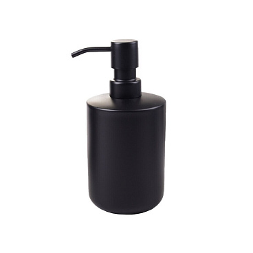 Дозатор для мыла Zenfort Ария настольный металл черный (106606)