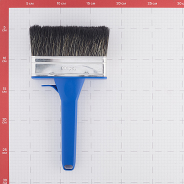 Кисть плоская смешанная щетина пластиковая ручка Wenzo Pro 120х35 мм для красок на водной основе