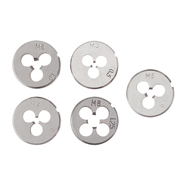 Набор плашек и метчиков Практика (779-455) (12 шт.)