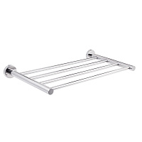 Полка для полотенец Zenfort 495х265 мм на шуруп металл хром (180067)