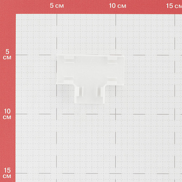 Тройник для кабель-канала DKC 22х10 мм белый (00525)