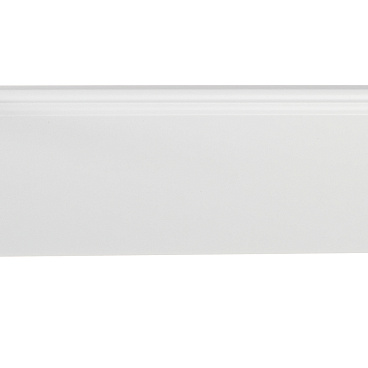 Плинтус МДФ Cosca Décor AP07 белый 80х16х2400 мм под покраску фигурный