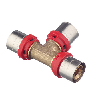 Тройник Tiemme 20(пресс) х 20(пресс) х 20(пресс)