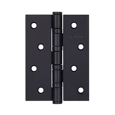 Петля Fuaro карточная универсальная неразъемная 100х75 мм черный матовый