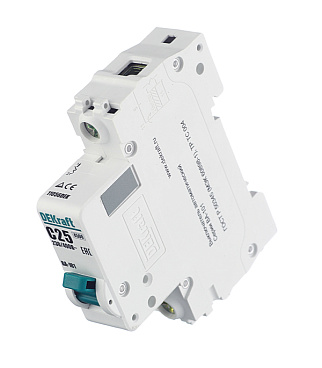 Автоматический выключатель модульный Dekraft BA-101 1P 25А тип C 4,5 кА 230/400 В (11056DEK)