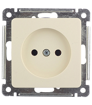 Розетка Hegel Master встраиваемая слоновая кость (РС16-401-01)