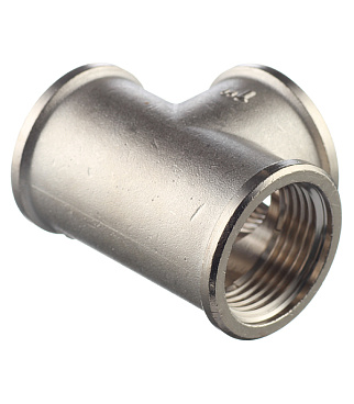 Тройник Stout 1 ВР(г) х 1 ВР(г) х 1 ВР(г) латунный (SFT-0020-000001)