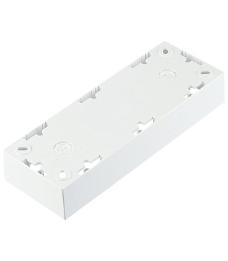 Коробка монтажная Simon 15 трехместная накладная белая (1590753-030)