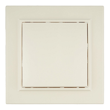 Выключатель EKF Минск одноклавишный встраиваемый бежевый с самовозвратом (ERV10-028-20)