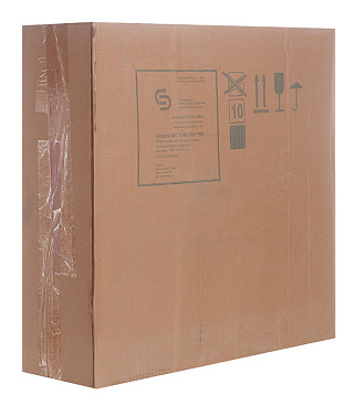 Мойка для кухни 50х50х16 см подвесная с кронштейнами эмалированная (1701)