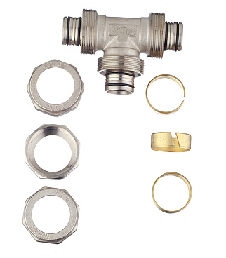 Тройник VALTEC (VTm.331.N.323232) 32 обж(ц) х 32 обж(ц) х 32 обж(ц)