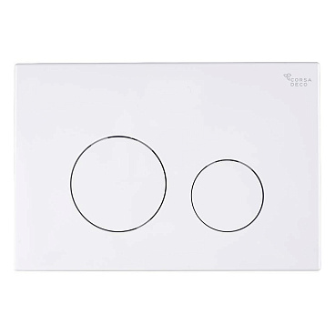 Клавиша смыва для инсталляций Corsa Deco CX белая глянцевая (FBCXW)