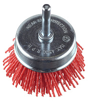 Кордщетка для дрели Практика чашеобразная d63 мм нейлоновая (773-453)