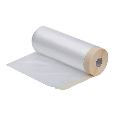 Пленка защитная Folsen с клейким краем 9 мкм 2,7х17 м (45,9 кв.м)