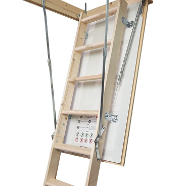 Лестница чердачная Dolle Hobby 26 деревянная 60х120х285 см