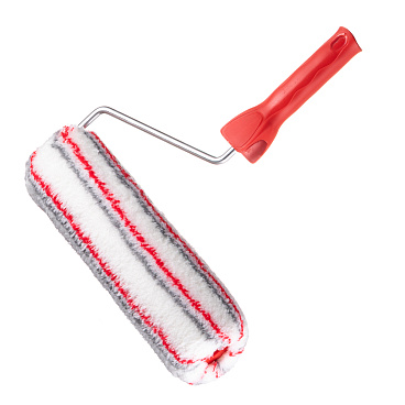 Валик полиакрил 270 мм d45 мм ворс 20 мм для водной основы с ручкой Beorol Ultra Red Plus