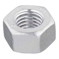 Гайка шестигранная оцинкованная М12 DIN 934 10 (100 шт.)