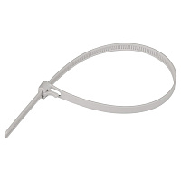 Стяжка кабельная Европартнер PRM 300х7,5 мм многоразовая нейлоновая серая (12 шт.) (S19 0066 9)