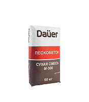 Цементно-песчаная смесь (ЦПС) DAUER M300 ПЕСКОБЕТОН 50 кг