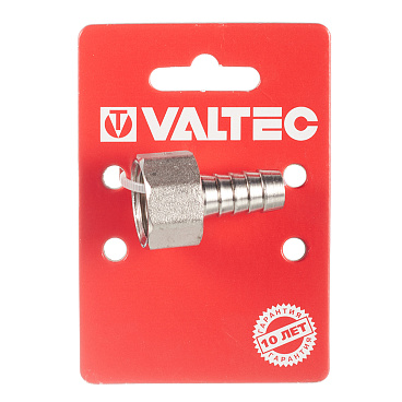 Штуцер Valtec для присоединения шланга 1/2 ВР(г) х 12 мм латунный (VTr.654.N.0412)