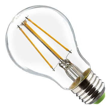 Лампа светодиодная Navigator E27 2700К 8 Вт 800 Лм 220 В груша A60 прозрачная диммируемая