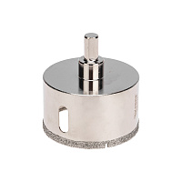 Коронка алмазная Kranz (KR-92-0019) по стеклу/керамике/керамограниту d70 мм