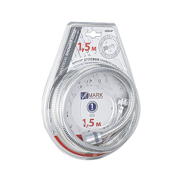 Шланг для душа Lemark 1500 мм ПВХ (LE8044P)