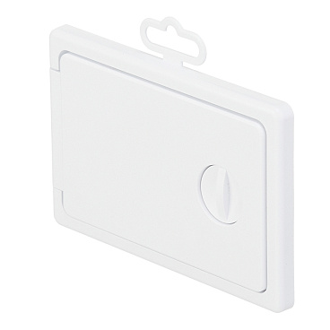 Люк ревизионный пластиковый 100х150 мм накладной