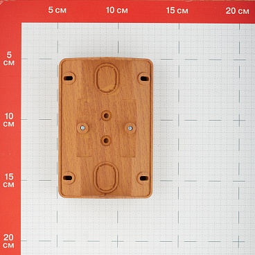 Розетка Systeme Electric Этюд накладная бук (PA16-105T)