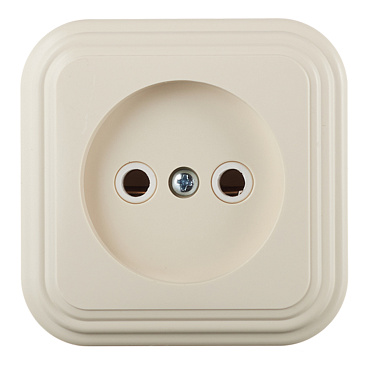 Розетка Svet накладная бежевая (0215-00031)