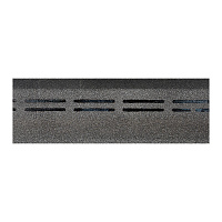 Черепица гибкая коньково-карнизная Docke PIE Eurasia серая 11/22 пог.м