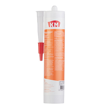 Герметик акриловый для дерева и паркета КМ махагон 280 мл