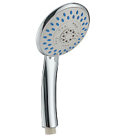 Лейка для душа Union d105 мм 5 режимов без шланга пластик хром (MW018)