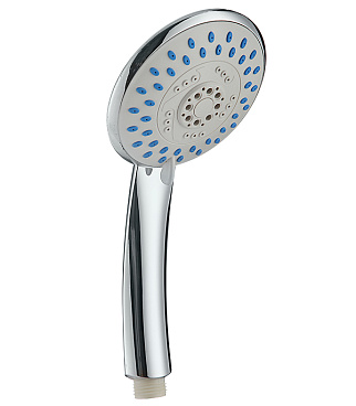 Лейка для душа Union d105 мм 5 режимов без шланга пластик хром (MW018)