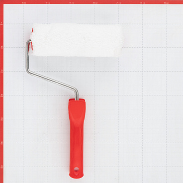 Валик микрофибра 180 мм d45 мм ворс 9 мм для водной и алкидной основы с ручкой Beorol