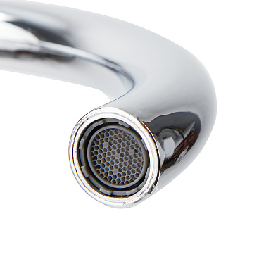 Смеситель для кухни Lavelly Smart хром с высоким изливом однорычажный (624593)