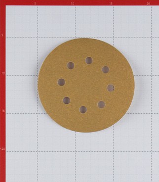 Диск шлифовальный Starcke d125 мм P100 на липучку перфорированный (5 шт.)