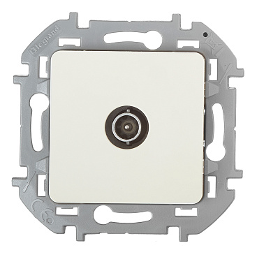 Розетка телевизионная Legrand Inspiria встраиваемая слоновая кость (673861)