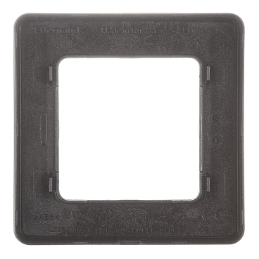 Рамка Simon 15 одноместная графит (1500610-038)